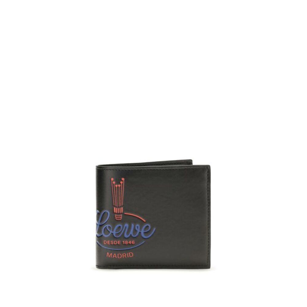 Loewe Men Crown Bifold Wallet